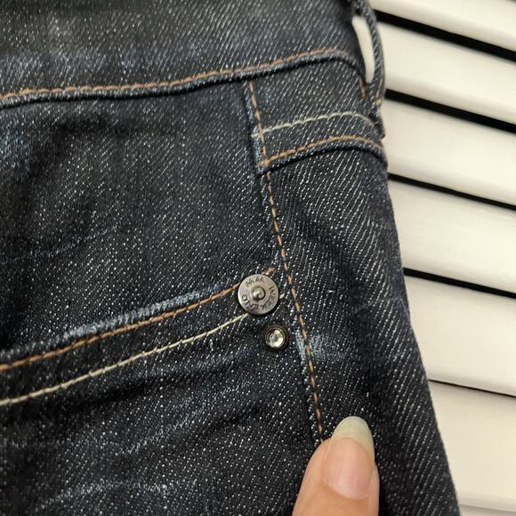 MaxMara Weekend New Bootcut Jeans FitW116 Stretch, Size US 8, butterfly patch. - Picture 5 of 12